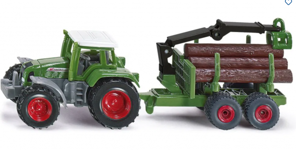 Fendt mit Forstanhänger